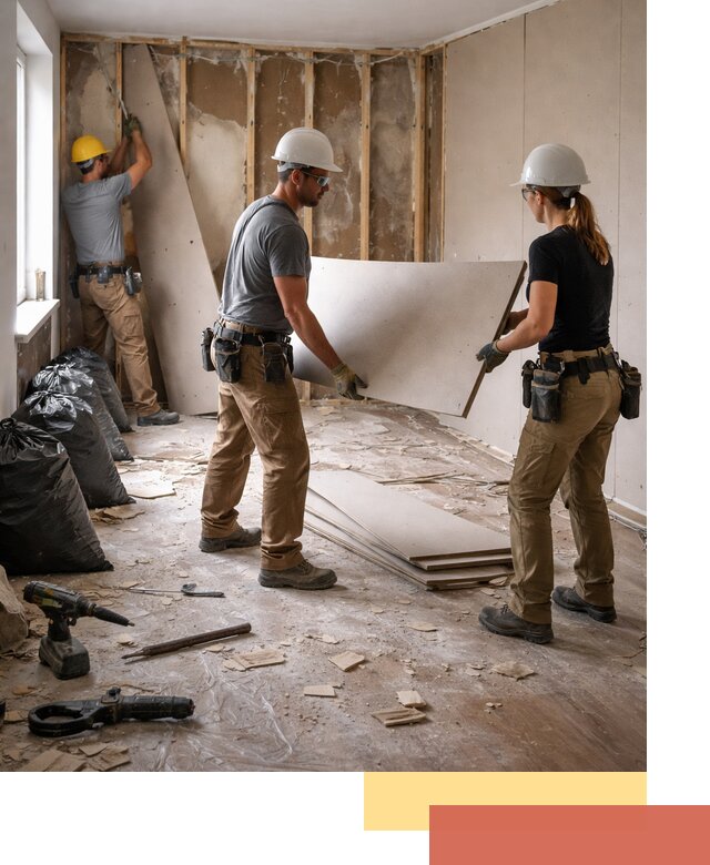 Демонтаж стеновых панелей в Мысках быстро и аккуратно