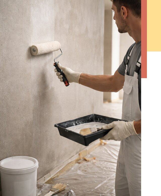 Грунтовка стен в Мысках от 2231 руб. м2 — быстро, недорого, с материалом | ОТДЕЛОЧНИК-Мси