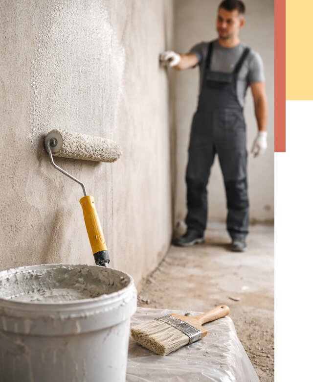 Нанесение бетоноконтакта на стены в Мысках от 4260 руб. быстро и недорого | ОТДЕЛОЧНИК-Мси