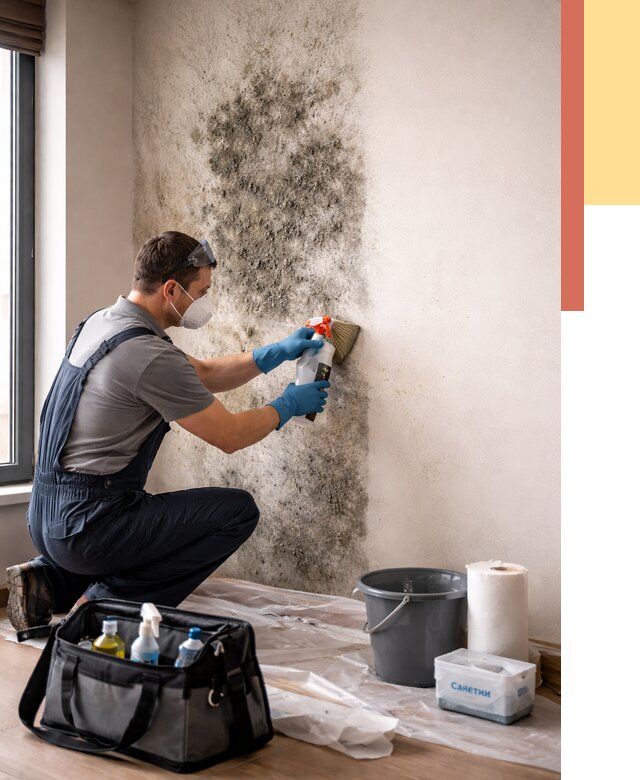 Удаление плесени со стен в Мысках от 2181 руб. — быстро и недорого | ОТДЕЛОЧНИК-Мси