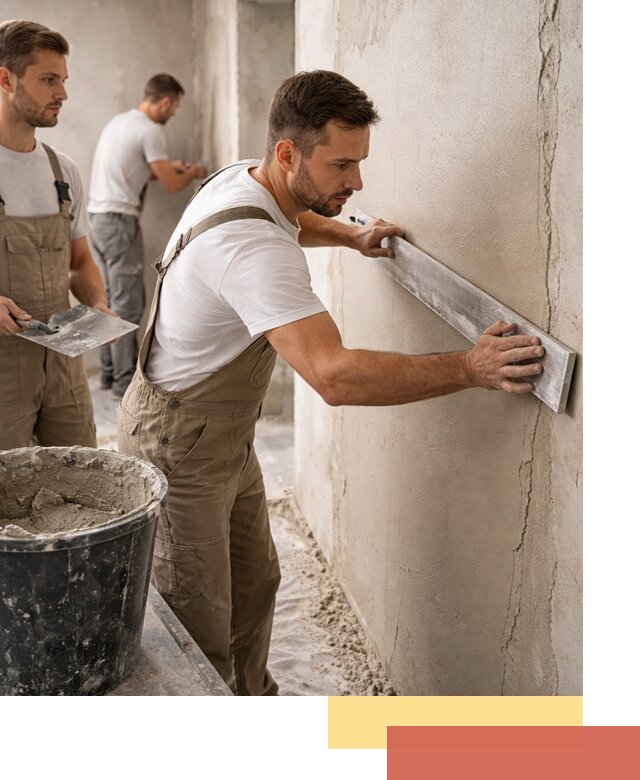 Штукатурка стен без маяков в Мысках быстро и качественно