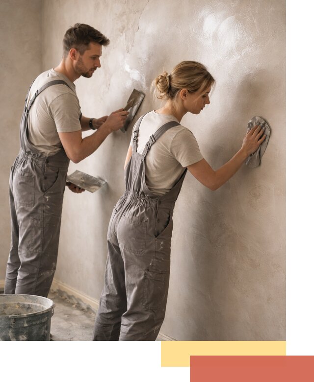 Венецианская штукатурка высокого качества в Мысках