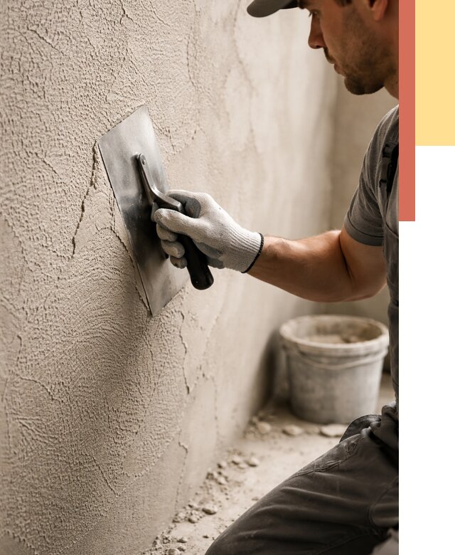 Структурная штукатурка стен в Мысках от 4564 руб. под ключ | ОТДЕЛОЧНИК-Мси