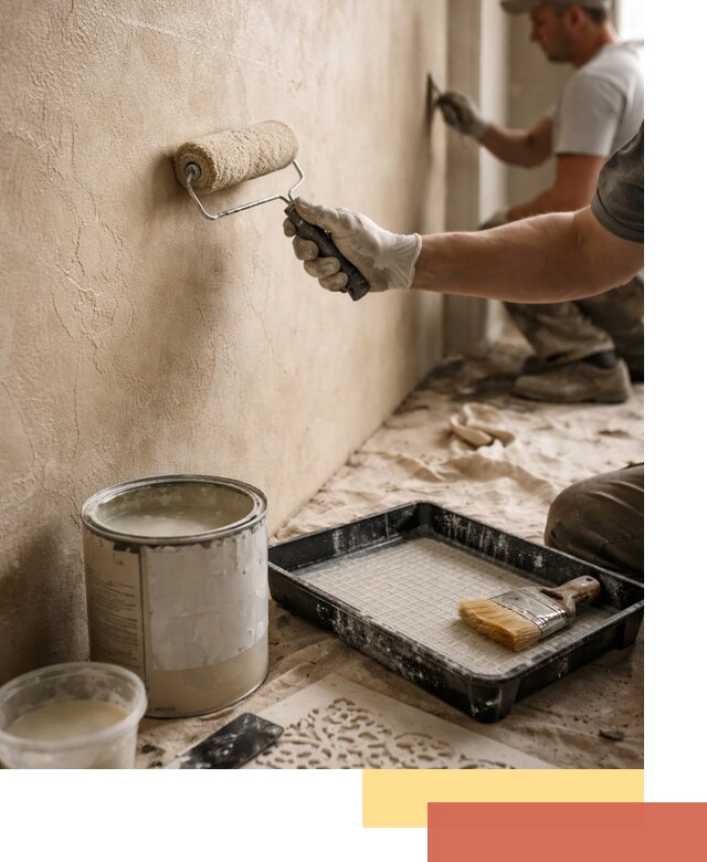 Лессирующая краска для декоративной отделки в Мысках