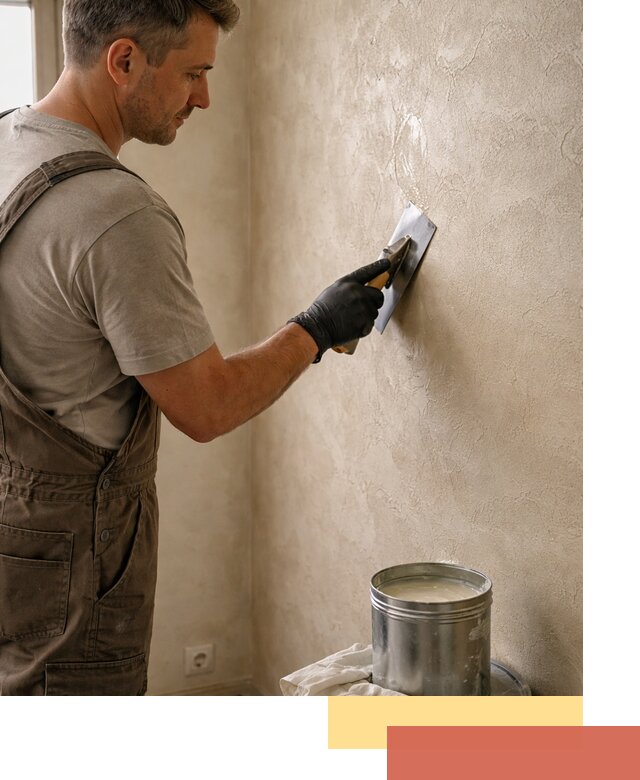 Нанесение воска на штукатурку в Мысках для защиты и блеска