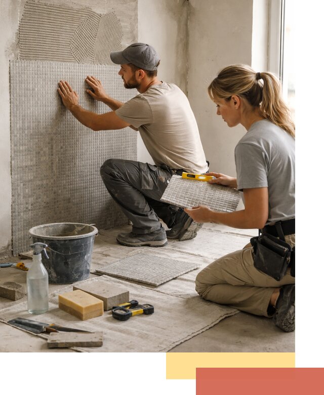 Облицовка стен мозаикой в Мысках качественно и быстро