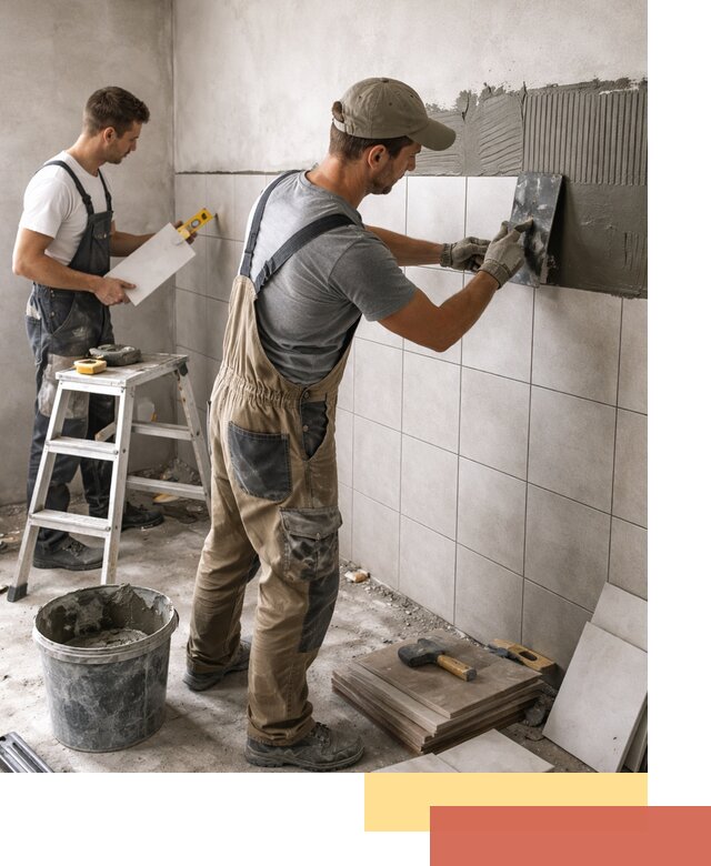 Укладка плитки на стены в Мысках профессионально и надежно