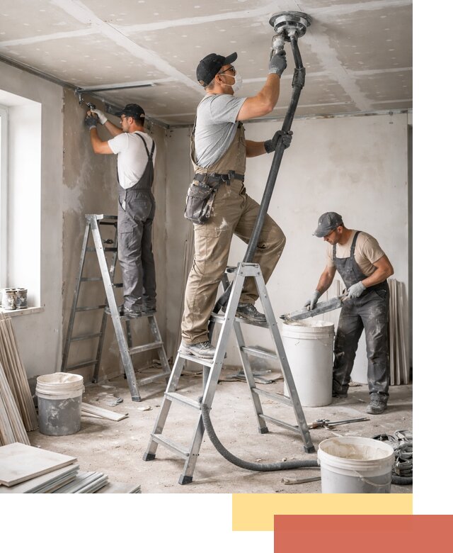 Ремонт потолка из гипсокартона в Мысках: быстрый и качественный монтаж