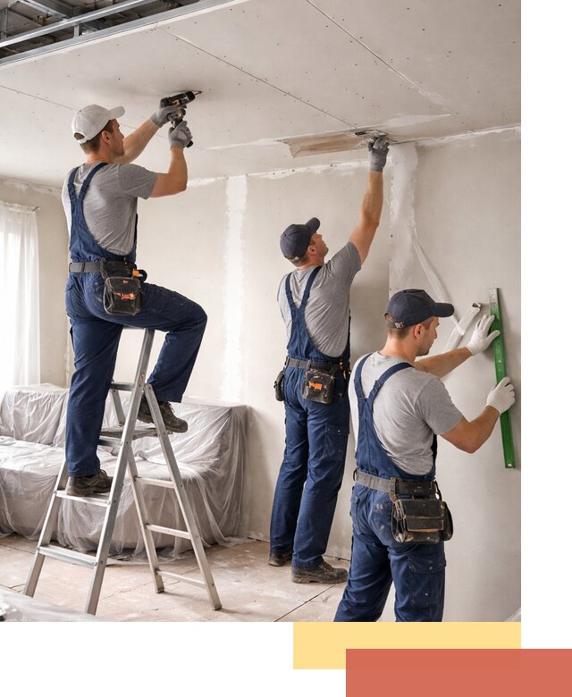 Профессиональная отделка потолка в Мысках быстро и качественно